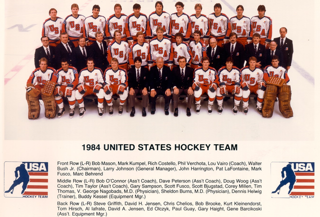 1984 USA Men's Ice Hockey Team