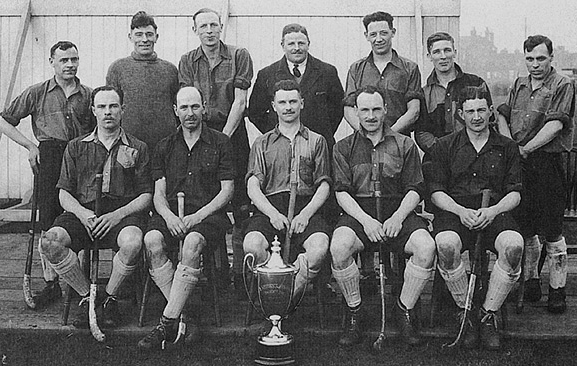Queen's Royal Regiment - Winners Eastern Command Hockey Cup 1931