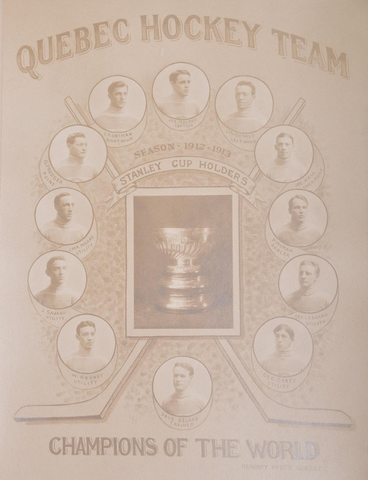 Quebec Bulldogs / Quebec Hockey Team  Stanley Cup Champions 1913