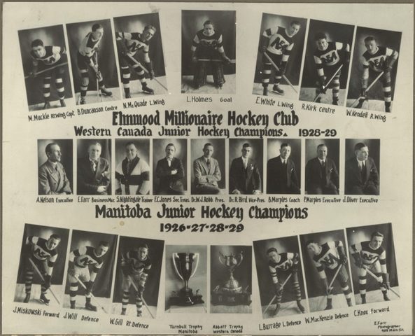 Elmwood Millionaires - Abbott Cup & Turnbull Cup Champions 1929