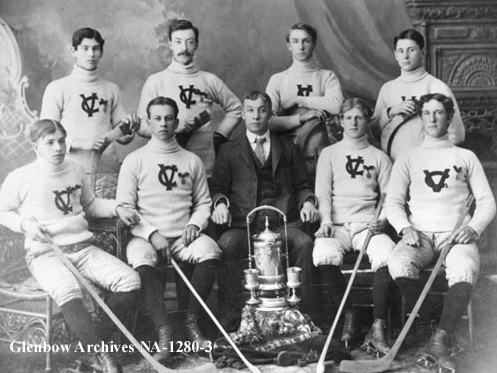 Calgary Victoria Hockey Team - circa 1901