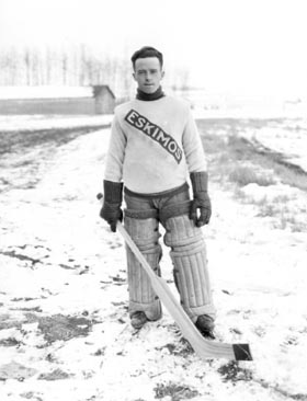 Bill Tobin - Edmonton Eskimos Hockey Team Goalie 1921