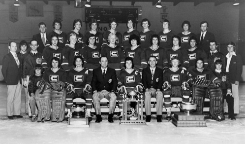 Calgary Canucks - Alberta Junior Hockey League Champions 1977