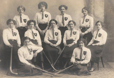 Antique Ladies Field Hockey Team - circa 1905