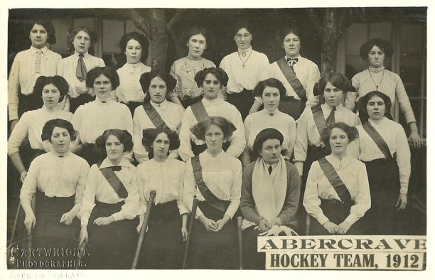 Abercrave Ladies Hockey Team 1912