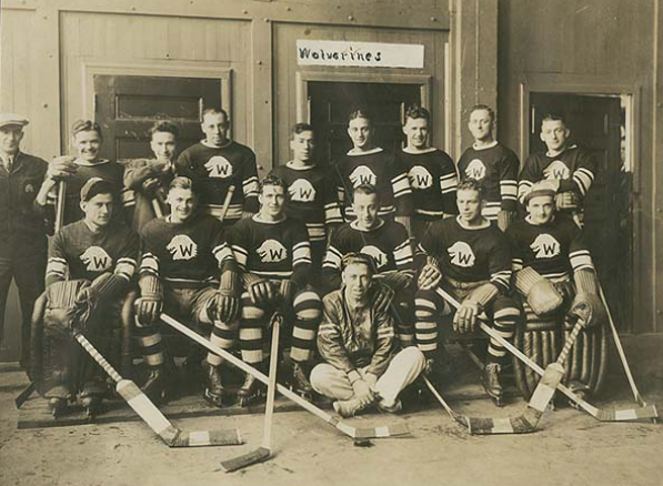 Halifax Wolverines Team Photo 1935