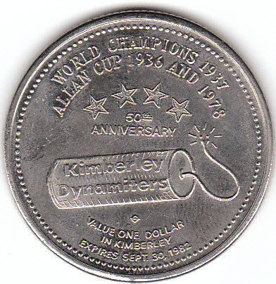 Hockey Coin 1982 1