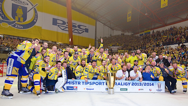 HC PSG Zlín - Českou Extraligu / Czech Extraliga Champions 2014