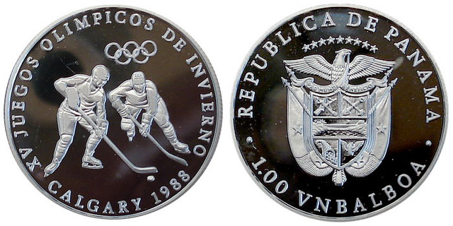 Hockey Coin 1988 1