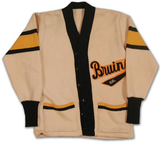 Boston Bruins Sweater worn by Milt Schmidt in the late 1940s