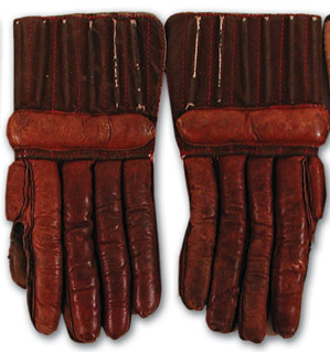 Antique Ice Hockey Gloves - Early 1920s