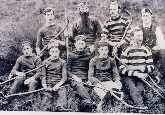 King's Hospital Hurley Team 1882