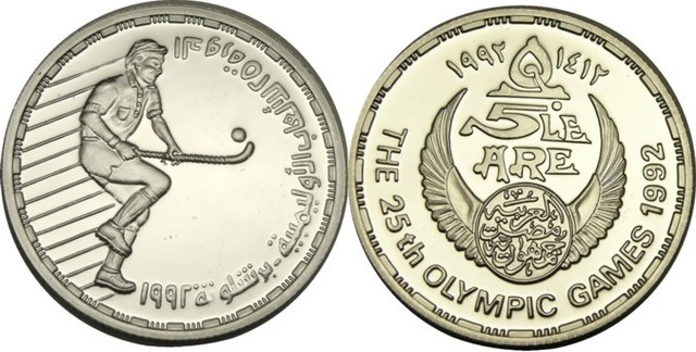 Hockey Coin 1992 2