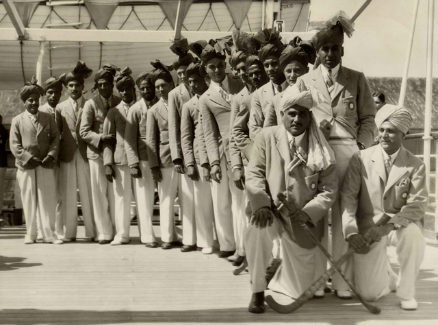 India Field Hockey Team arriving in San Francisco 1932