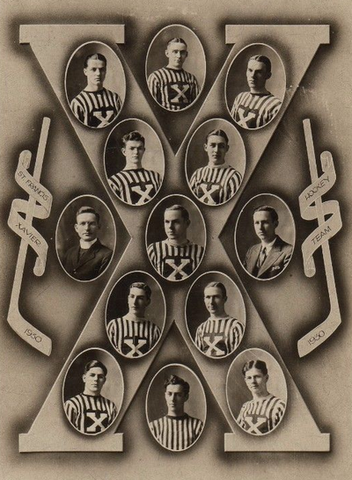 St. Francis Xavier University Hockey Team 1930