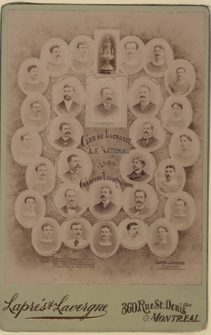 Club de Lacrosse - Le National Champion Ligue Senior 1898