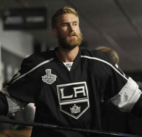 Jeff Carter voted "Beard of the Year" Stanley Cup Finals 2014