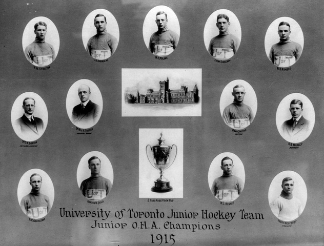 University of Toronto J. Ross Robertson Cup & OHA Champions 1915