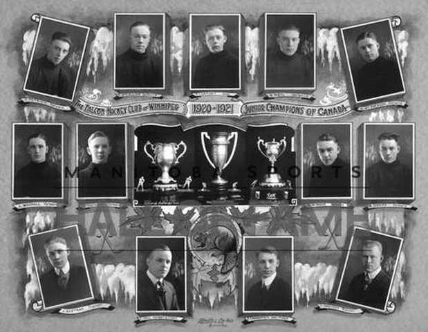 Falcon Hockey Club of Winnipeg - Memorial Cup Champions 1921
