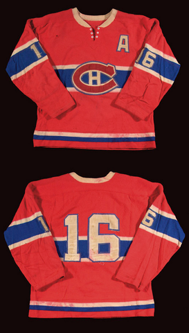 Henri Richard Montreal Canadiens Hockey Jersey 1960s