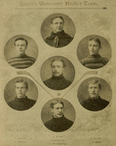 Queens University Hockey Team - OHA Champions 1897