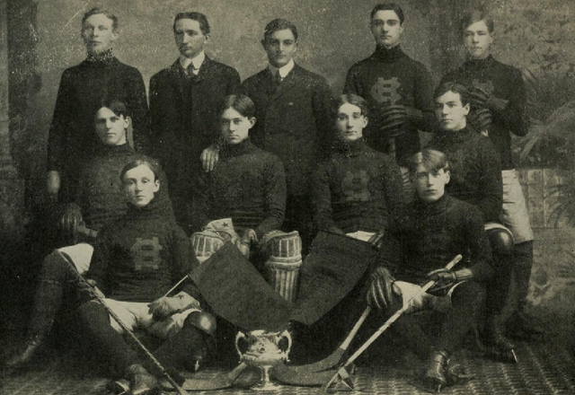 Hancock Central High School - Michigan Ice Hockey Champions 1906