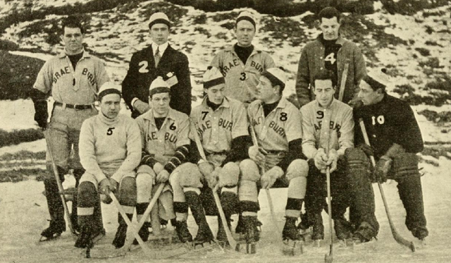 Brae Burn Country Club Hockey Team 1908