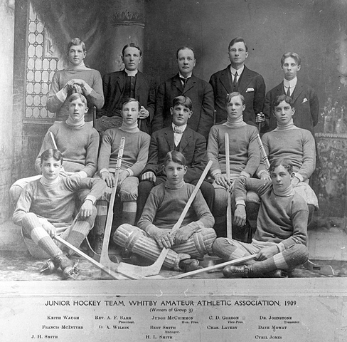 Whitby Amateur Athletic Association Junior Hockey Team 1909