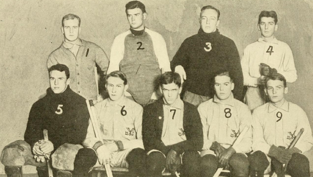 Yale University Hockey Team - Intercollegiate Champions 1908