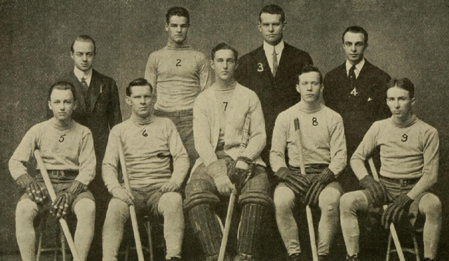 Columbia University Hockey Team 1910
