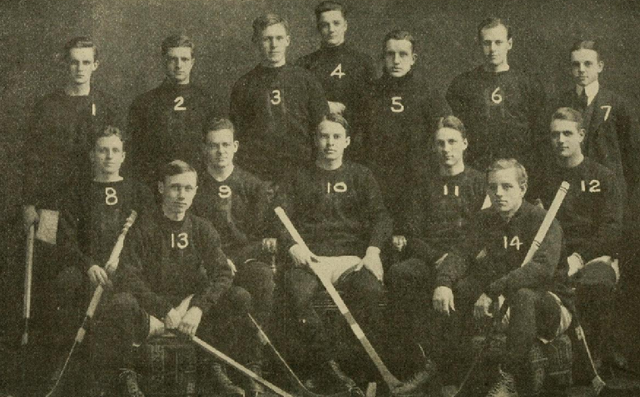 Harvard University Hockey Team 1910