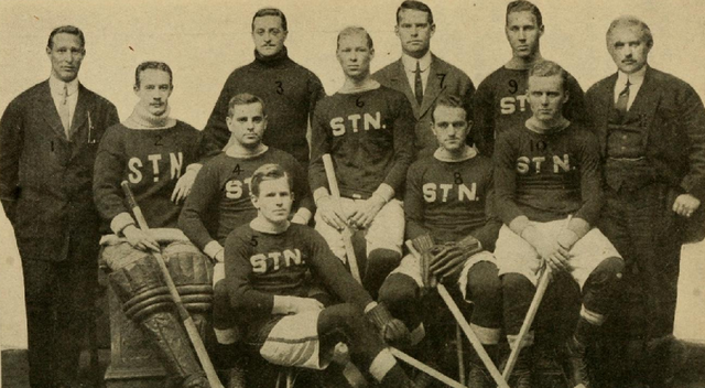 St. Nicholas Skating Club Hockey Team 1910
