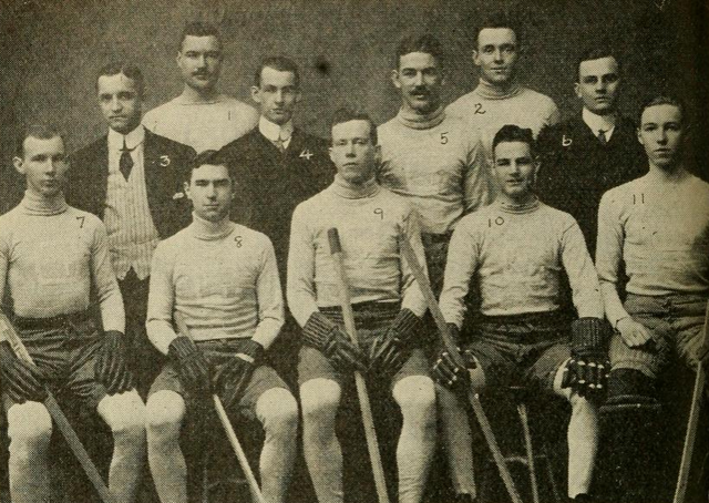 Columbia University Hockey Team 1912