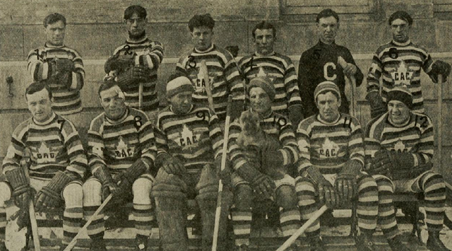 Montreal Canadiens / Club Athletique Canadien Team Photo 1912