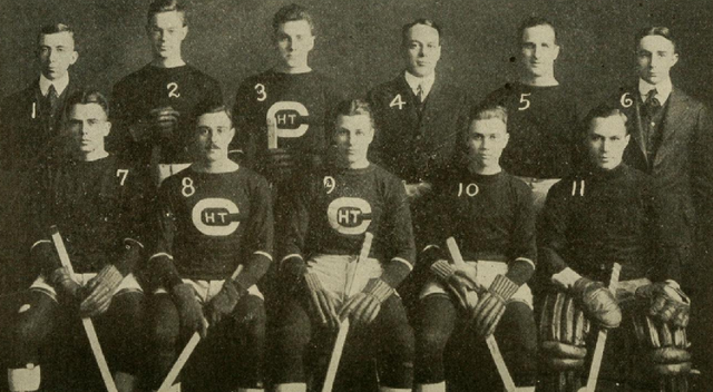Cornell University Hockey Team 1915