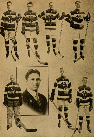 Seattle Metropolitans Hockey Team 1916