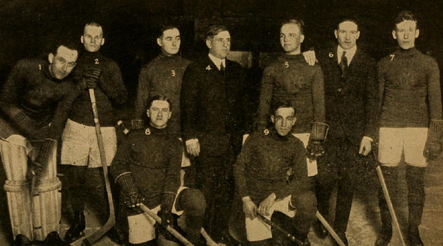 Indoor Yacht Club Hockey Team 1916 - San Francisco