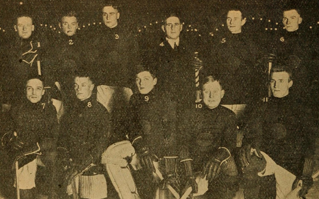 Indoor Yacht Club Hockey Team 1917 - San Francisco, California