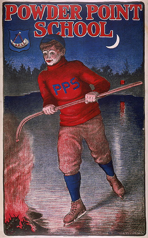 Powder Point School - Hockey Poster 1903