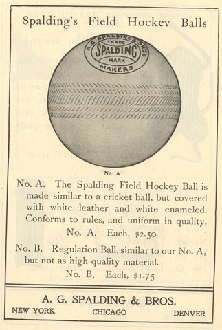 Spalding Field Hockey Ball - No. A 1902