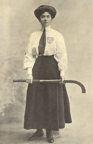 Miss E. G. Johnson England Women's National Hockey Team Captain