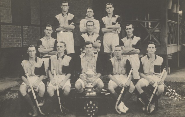British Battalion Field Hockey Champions  in Maymyo  circa 1930s