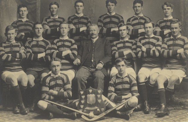 Wanganui Field Hockey Team - New Zealand circa 1910