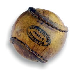 Antique Sliothar - Antique Shinty Ball - William Roberts Ball