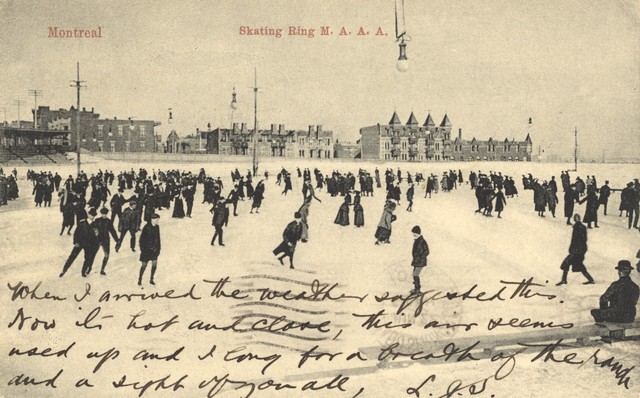 The Skating Rink at Montreal Amateur Athletic Association 1906