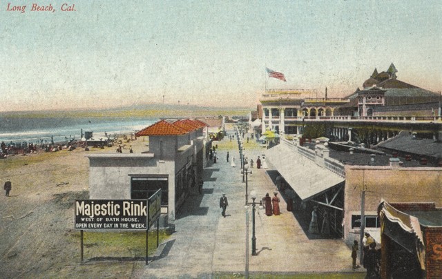 Majestic Roller Skating Rink - Long Beach, California 1908