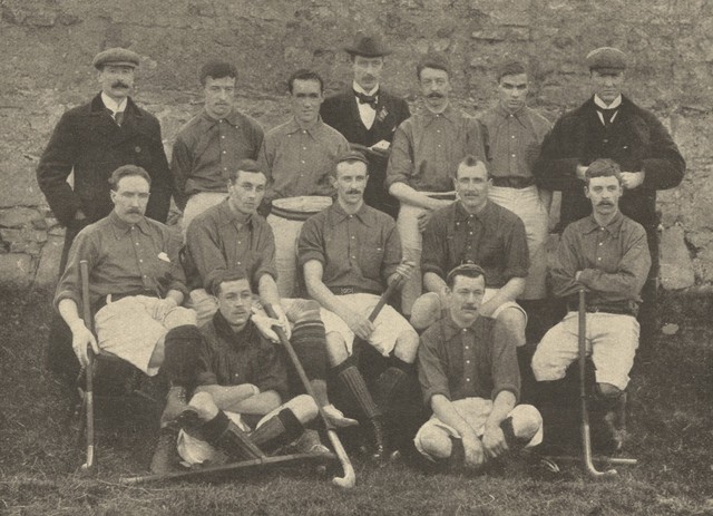 Ireland Men's National Field Hockey Team in Dublin 1897