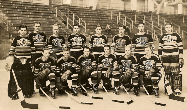 Chicago Black Hawks Training Camp Newcomers Team Photo 1939