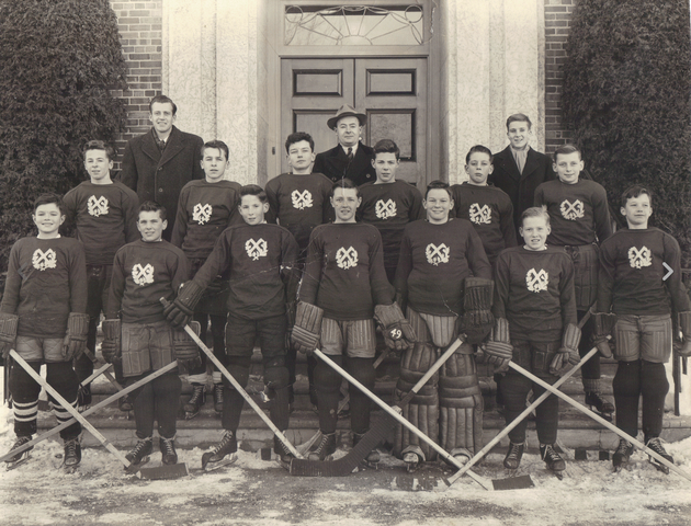 St Andrew's College Hockey Team 1949 - Aurora, Canada