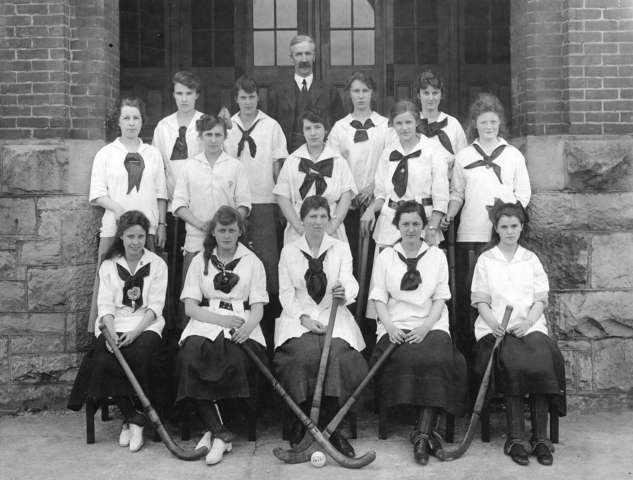 King George High School Girls Field Hockey Team 1916
